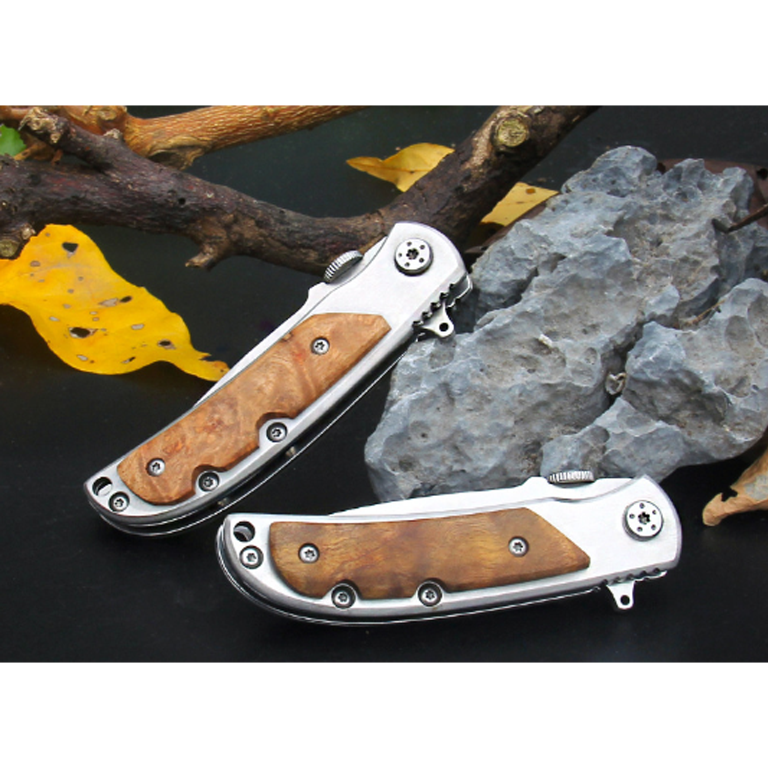 Folding Knife High Hardness Protection Camping Trip 4
