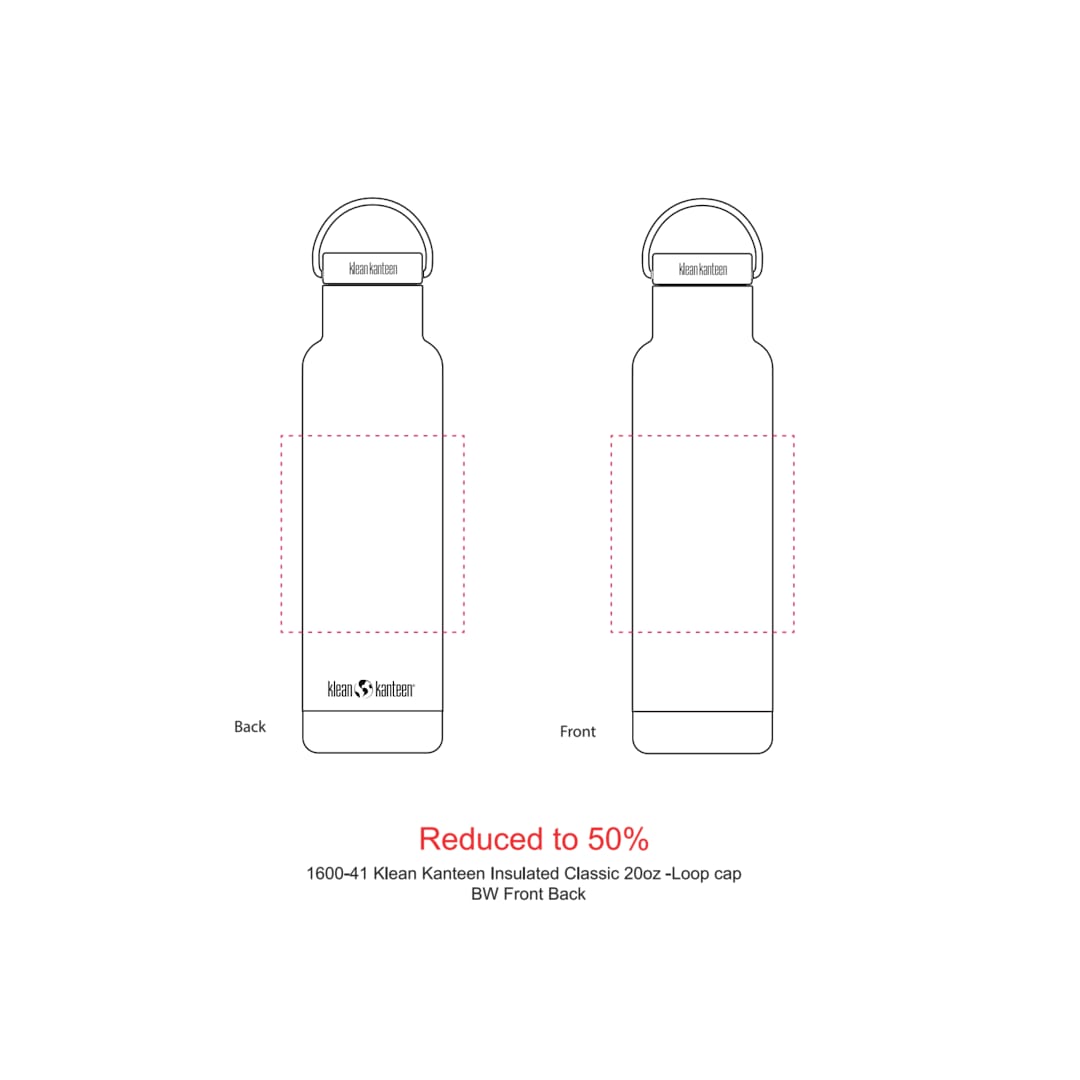 Klean Kanteen Eco Insulated Classic 20oz- Loop cap 41