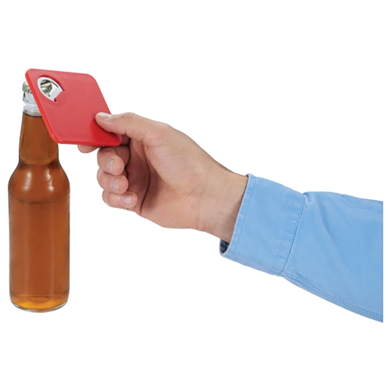 2-in-1 Multifunctional ABS Coaster Bottle Opener 4