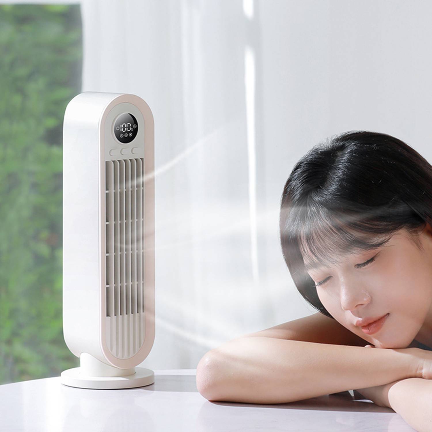 Timer Indoors Silent tower fan 5
