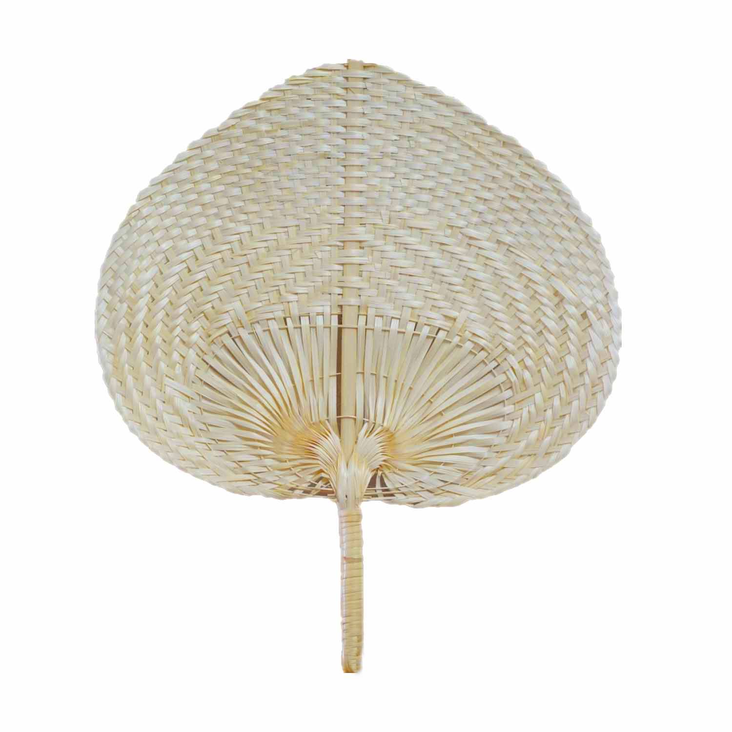 Vietnamese pure weaving bamboo fan 7