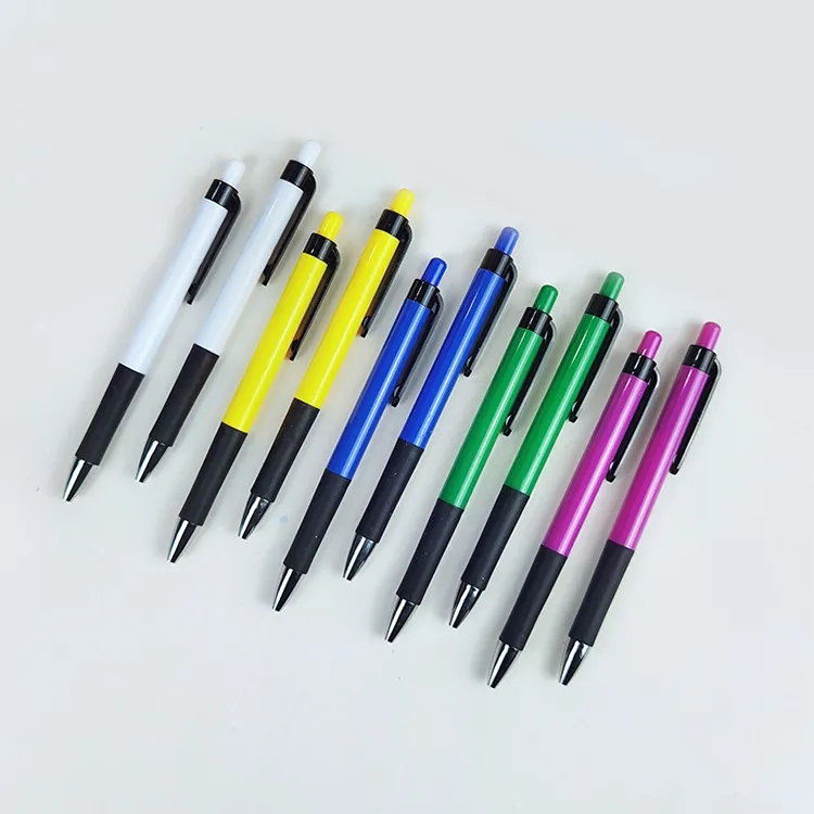 Click Plastic Ballpoint Pen 2