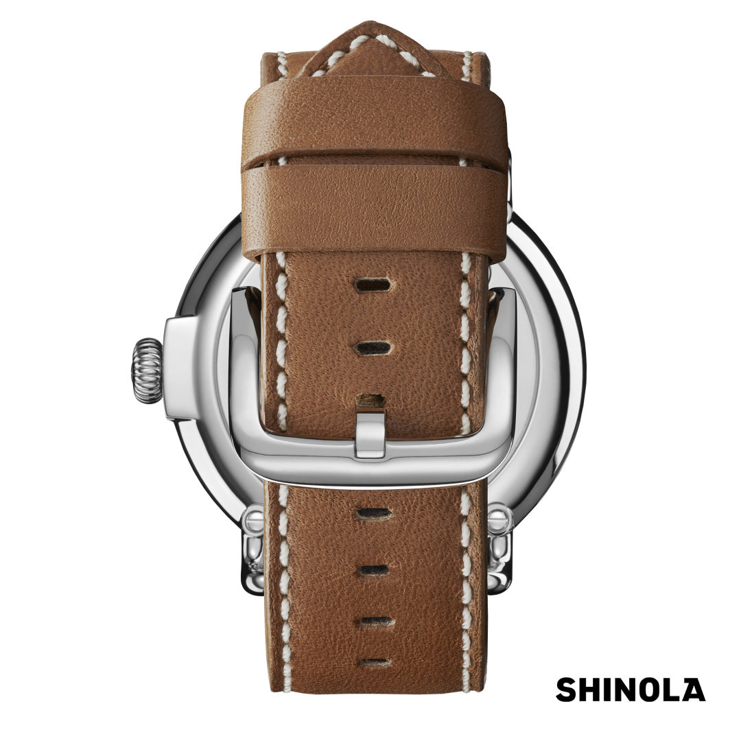 Shinola® Runwell Watch - White/Tan 17