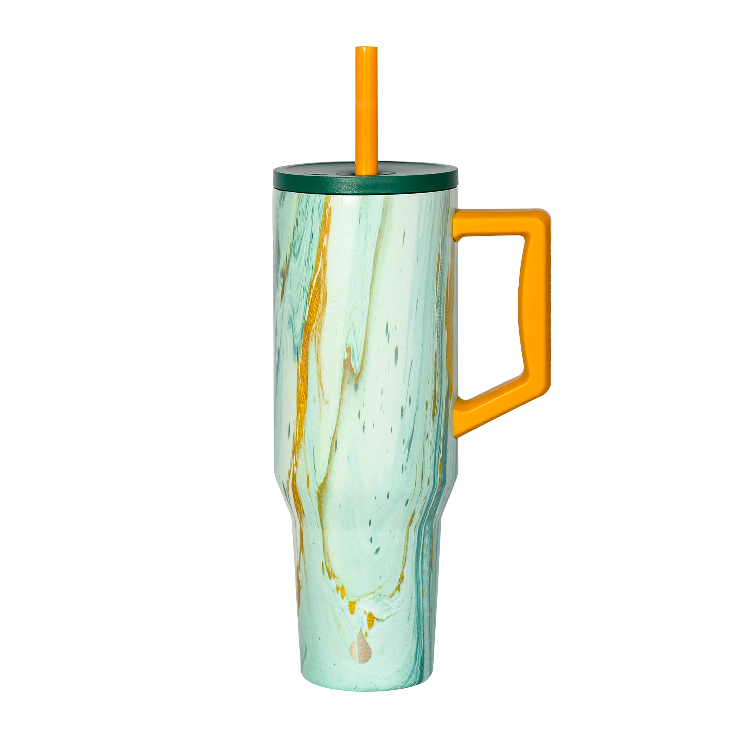 Elemental® Commuter 40oz Stainless Steel Tumbler with Handle and Straw 24