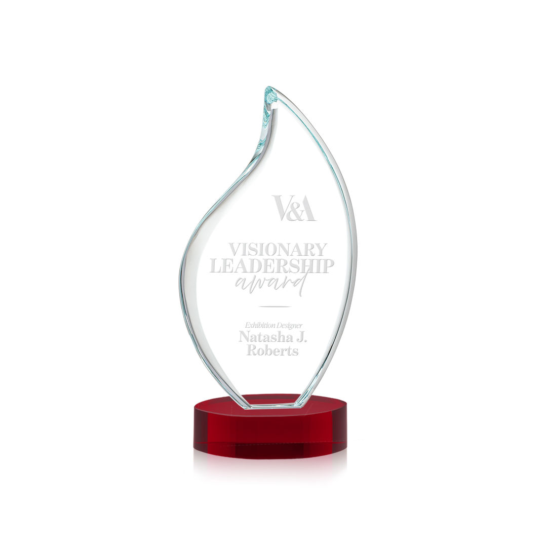Odessy Flame Award on Alberton Base - Red 11