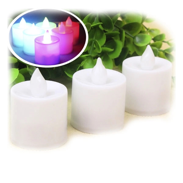 LED Flameless Tealight Candles Light 2
