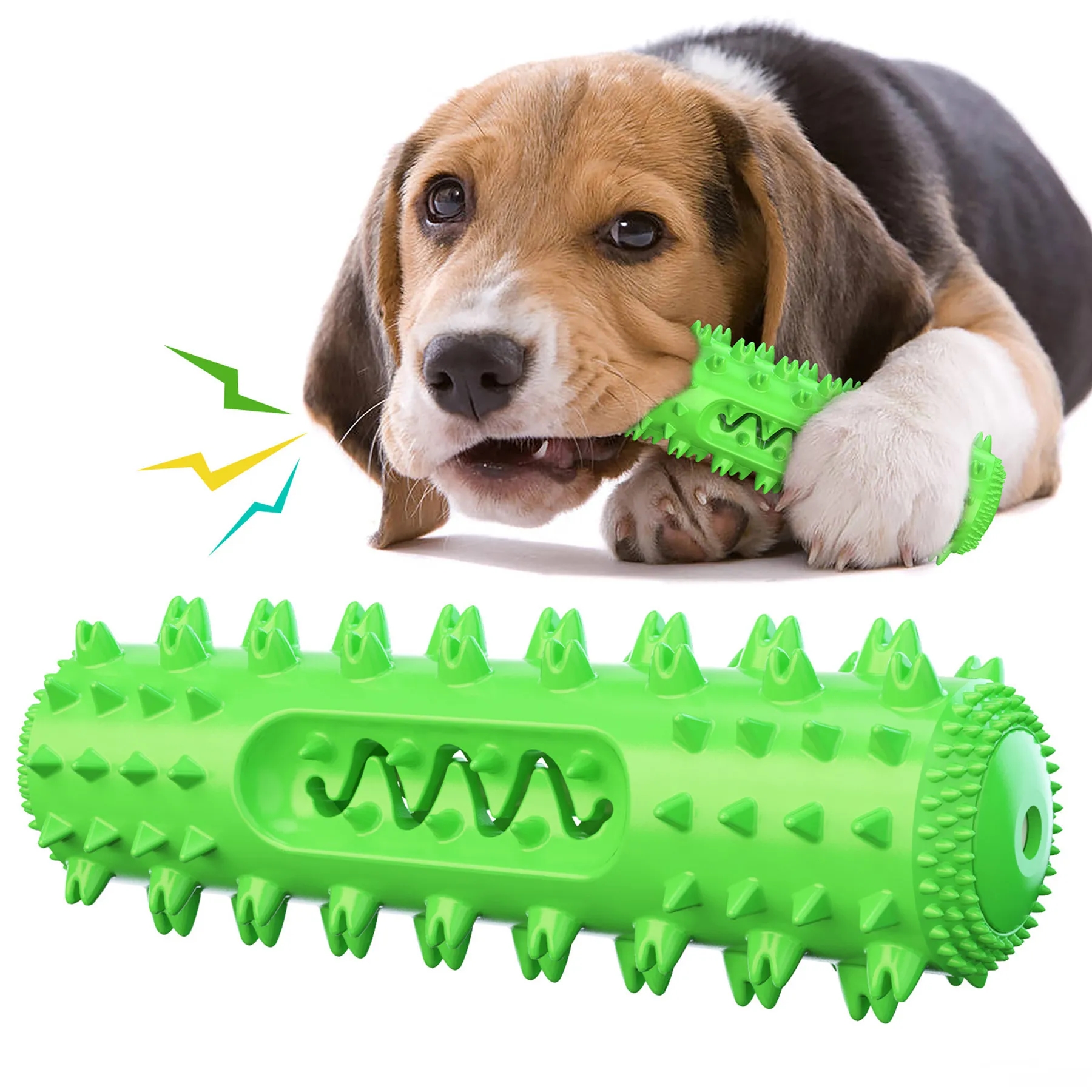 Rubber Dog Teething Stick Toy 7