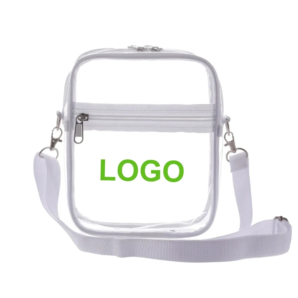 Clear PVC Transparent Crossbody Bag 12