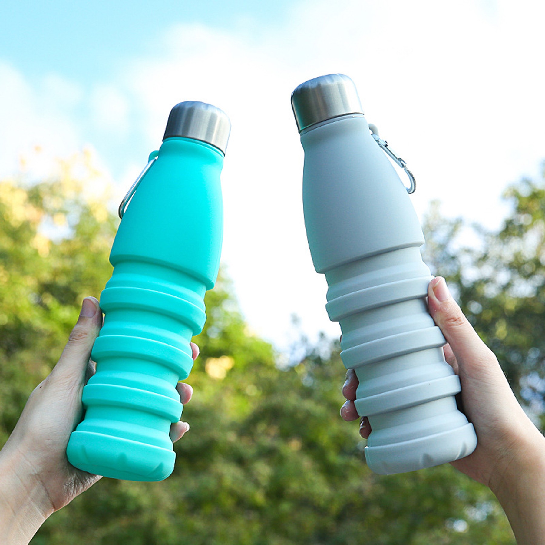 Silicone Foldable Water Bottles 3