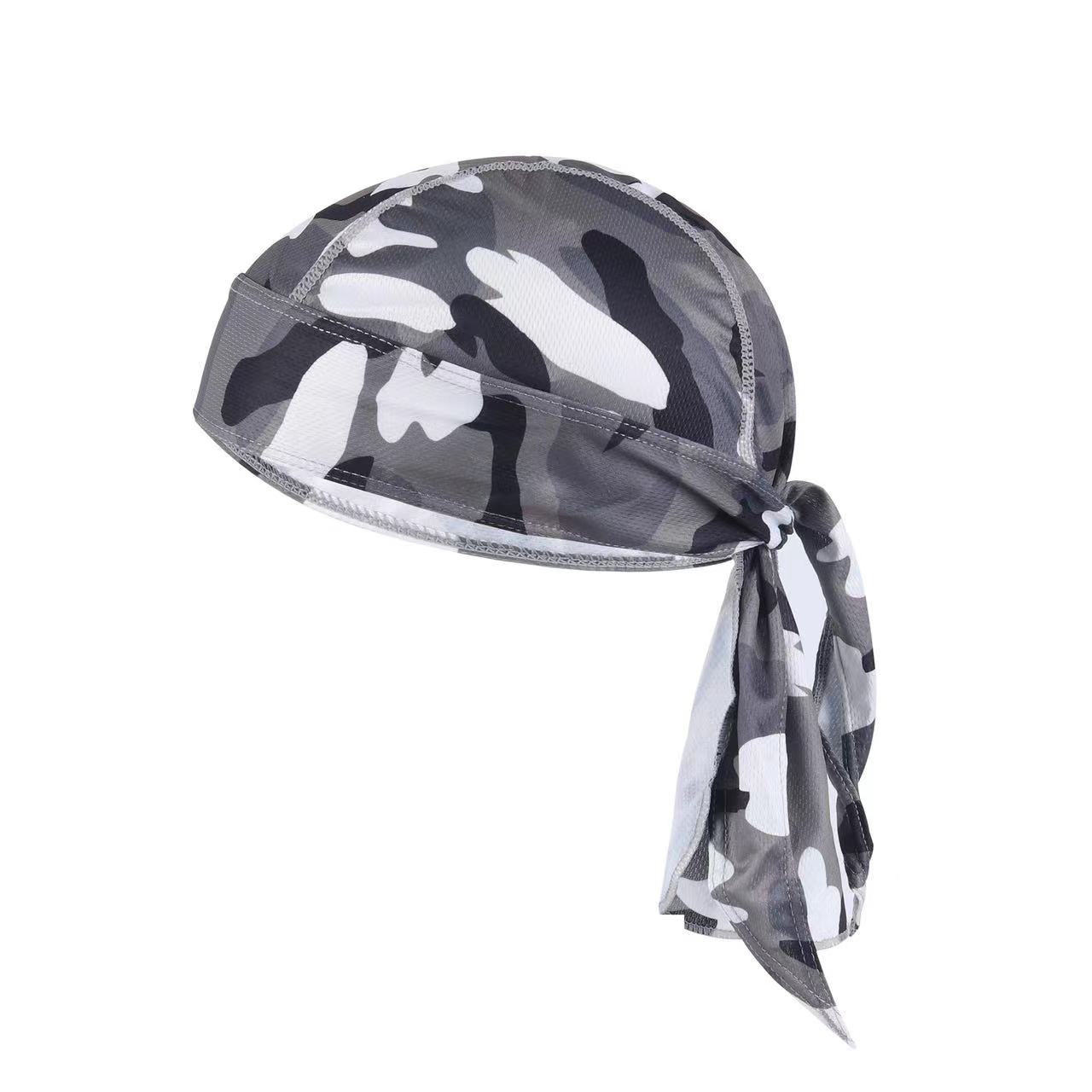 Sweat Wicking Head Wrap Helmet Liner Skull Cap 2
