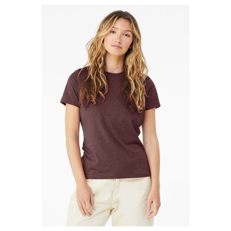 Bella + Canvas Ladies' Relaxed Heather CVC Short-Sleeve T-Shirt 32