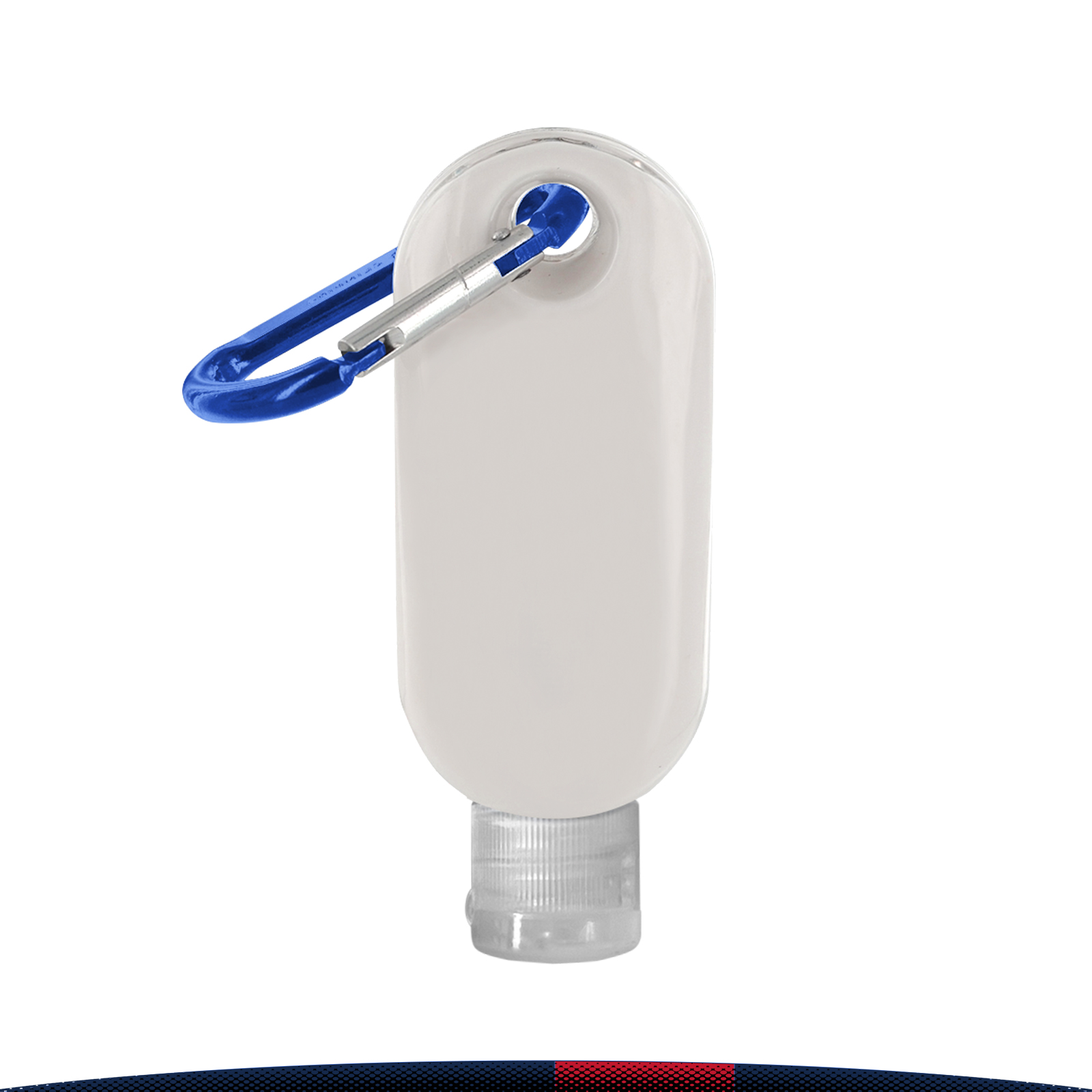 1.9 oz. Seth Clear Bottle SPF 30 Sunscreen with Carabiner 6