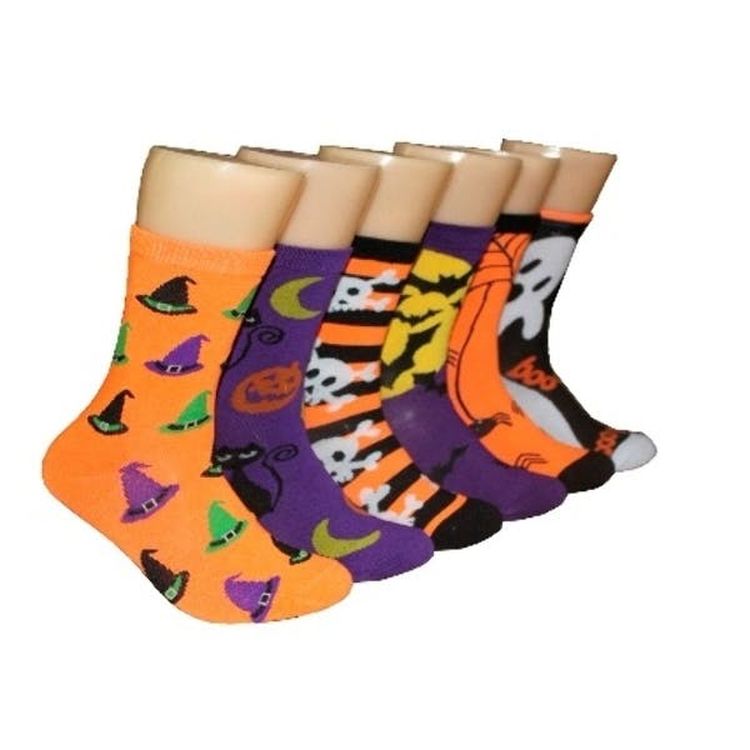 Women's Socks - Halloween Print Size 9-11 1
