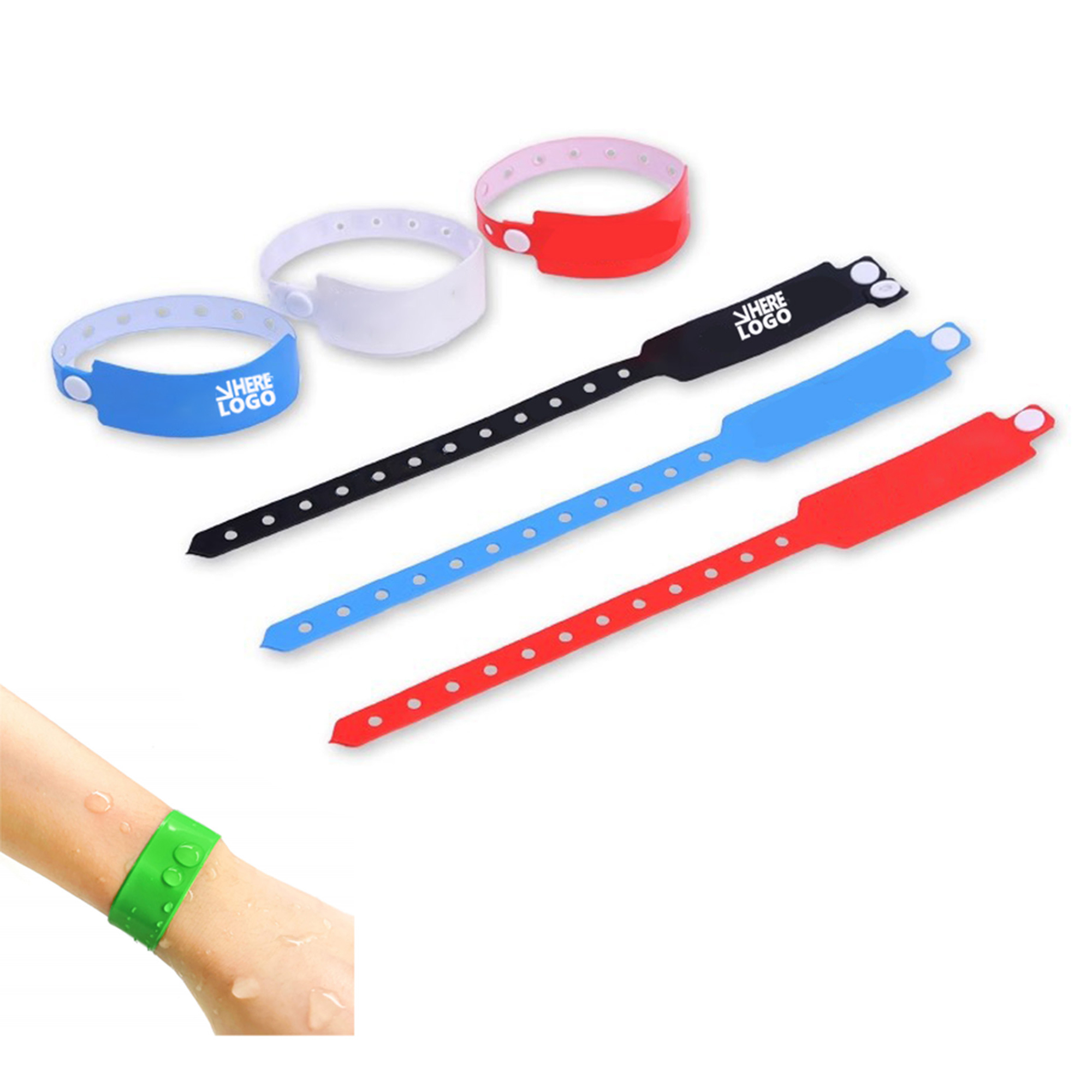Disposable PVC Wristband 2