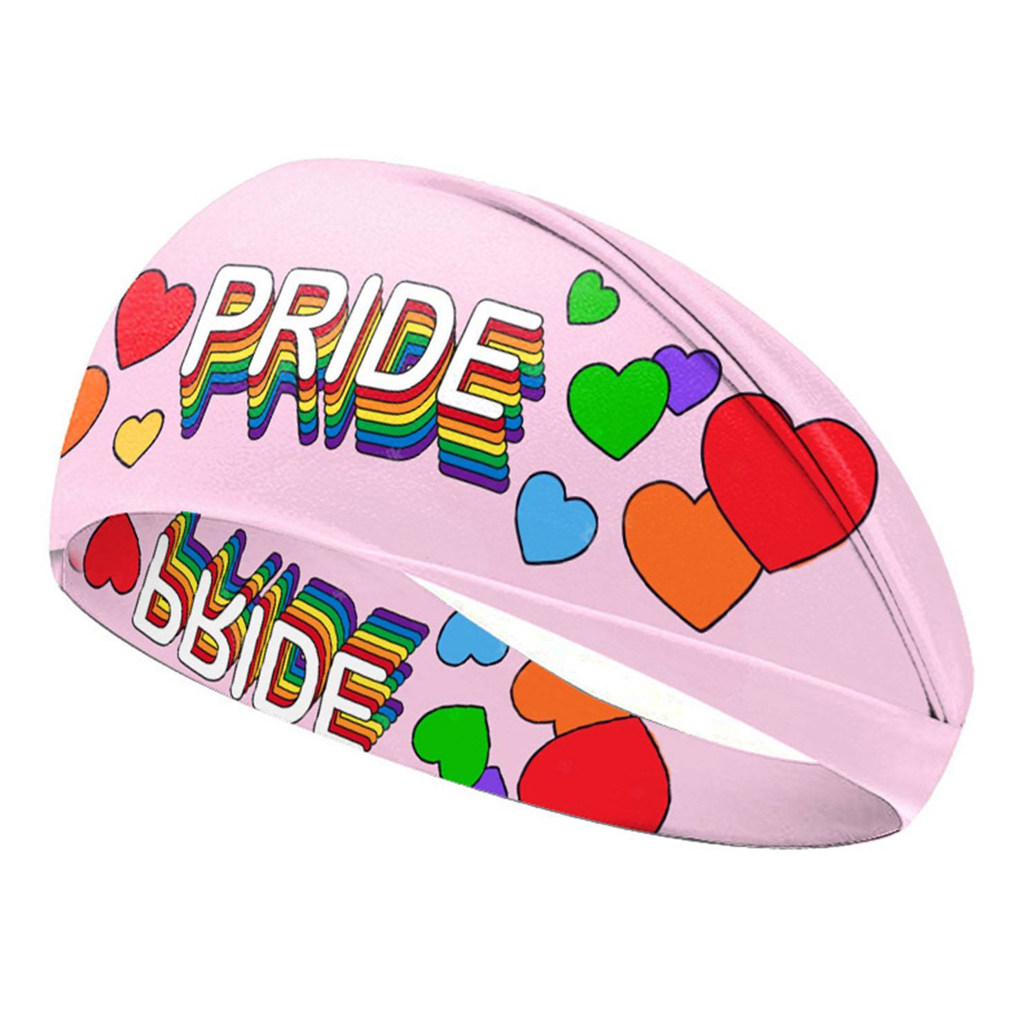 Rainbow Sweat Absorbing Sports Headband 3