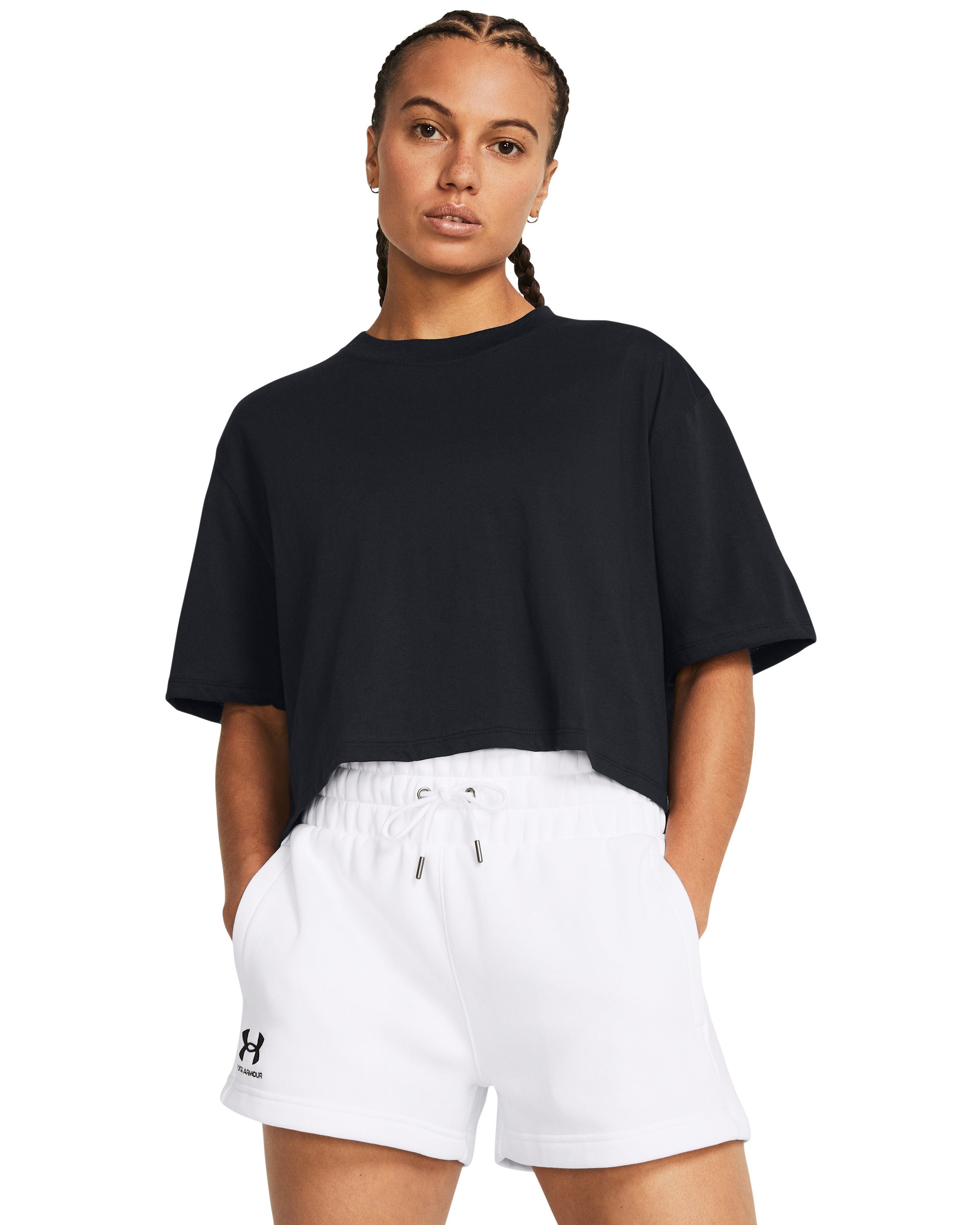 UA Campus Boxy Women's Crop Short Sleeve 2