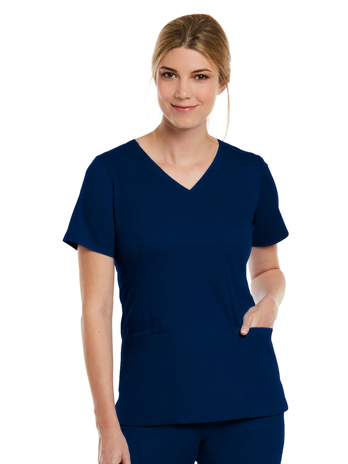 Maevn - Matrix - Women's Three-Pocket V-Neck Top