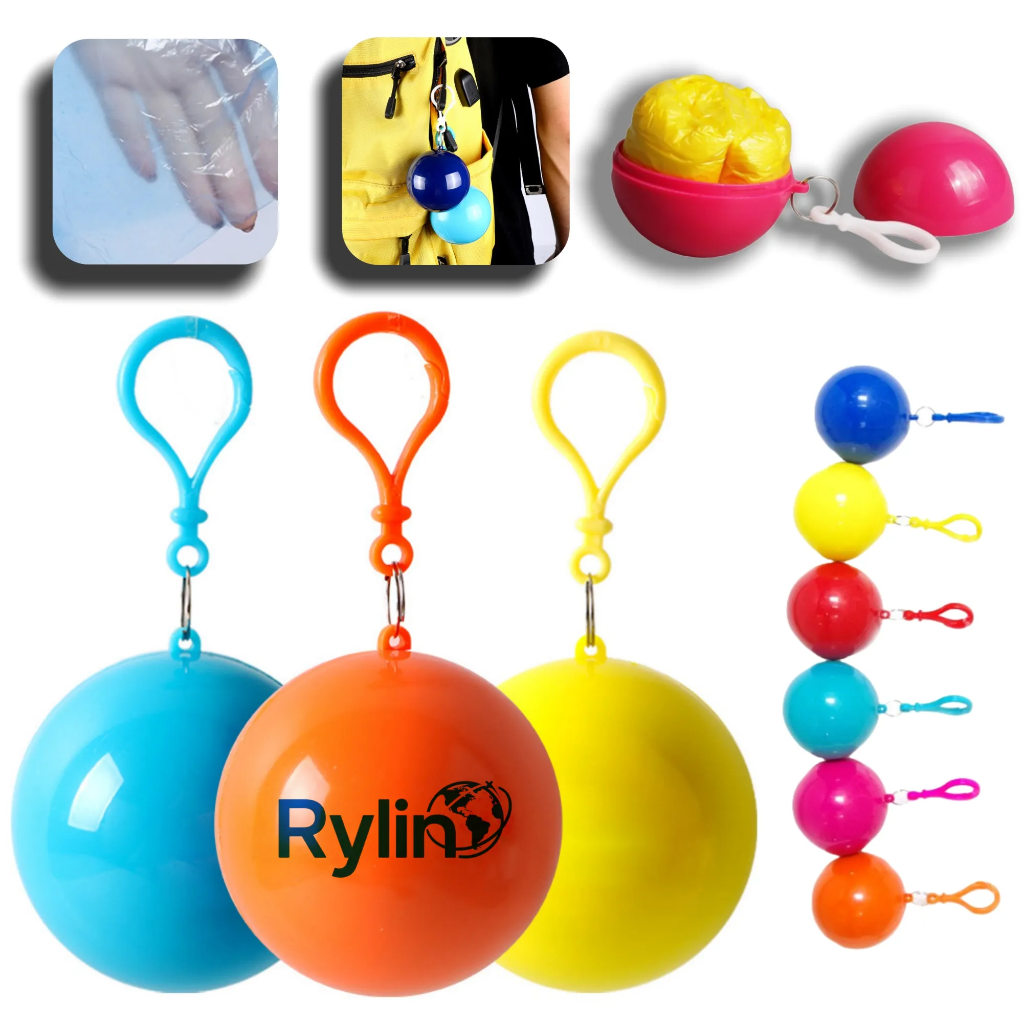 Portable Raincoat Ball