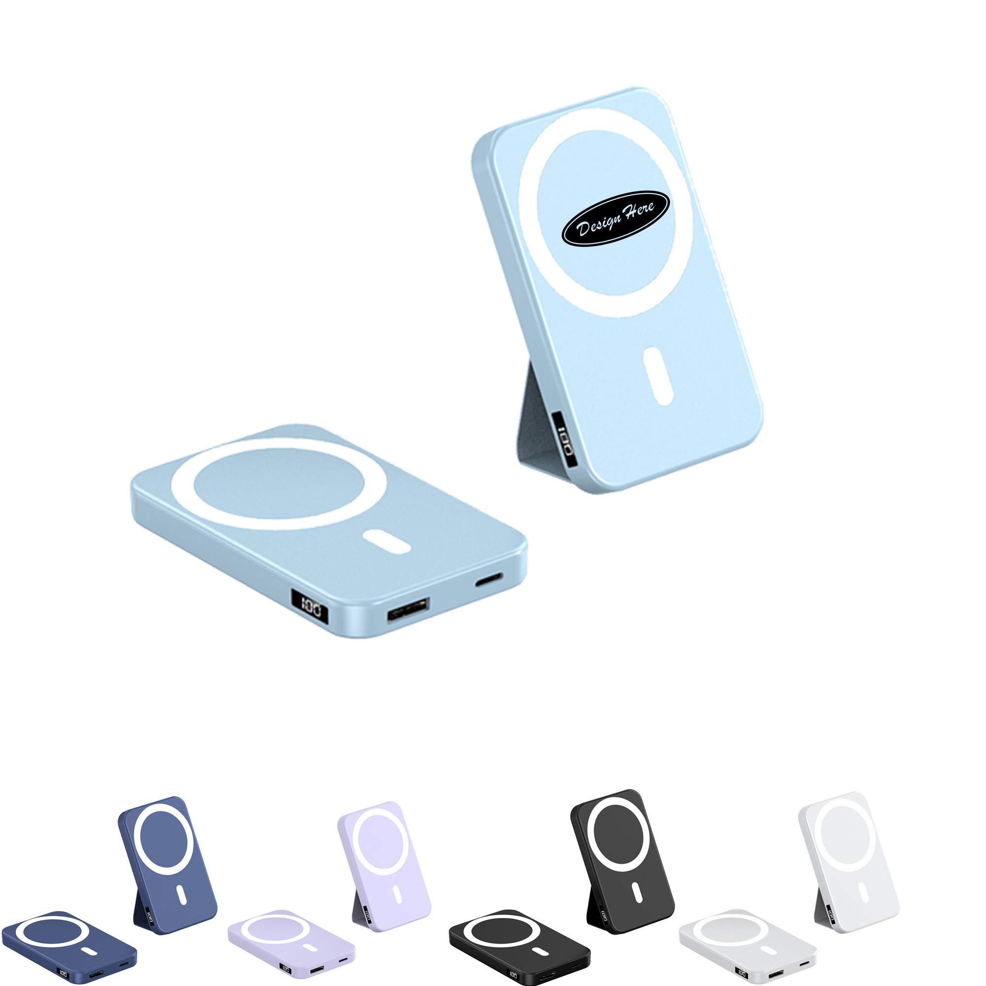 High-Quality MagSafe Portable Charger with Stand & Quick Charging 5