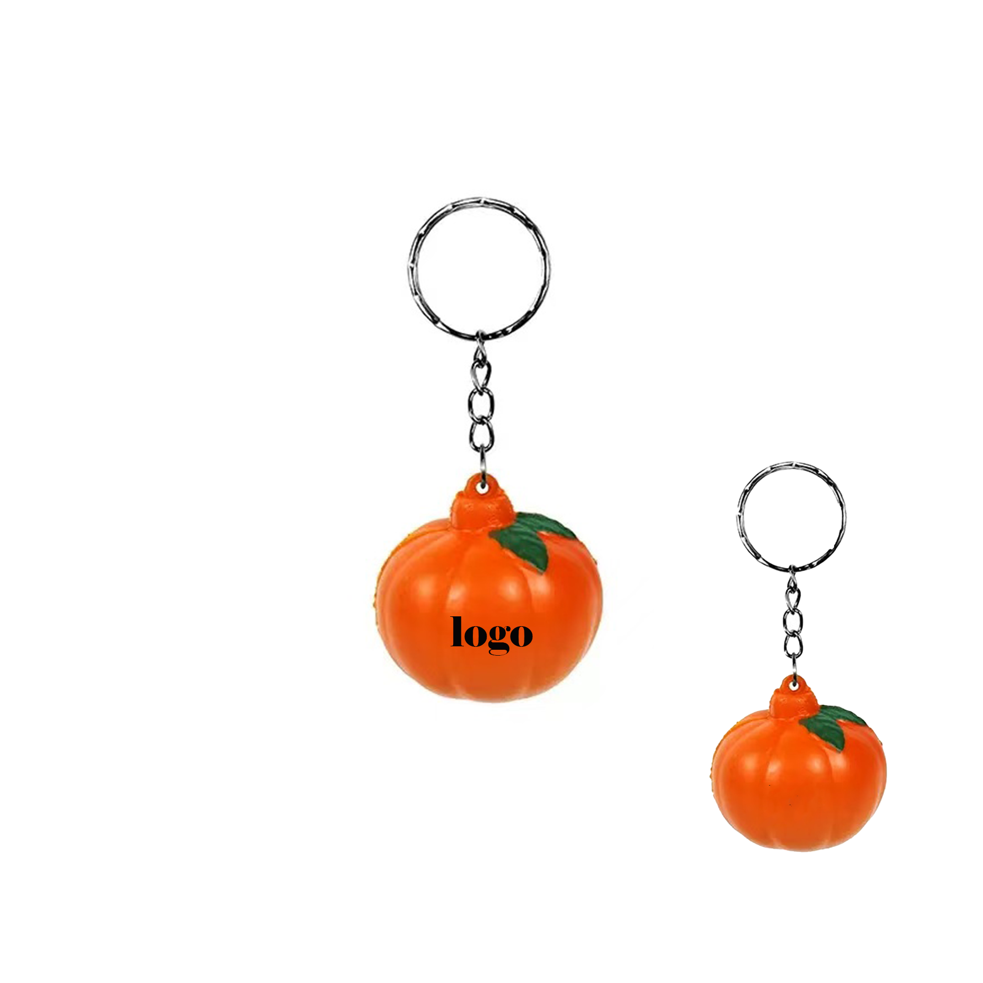 Pumpkin Keychain Stress Reliever MOQ100 2