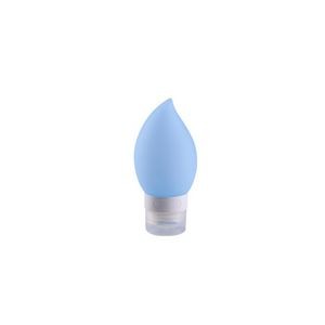 38ml Silicone Water Drop Travel Bottle With Flip Up Lid 3