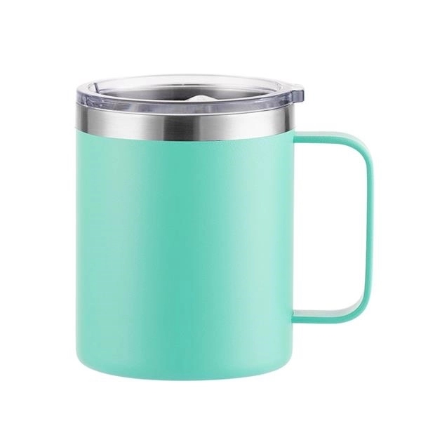 12 oz Insulated Coffee Cup with Lid 6