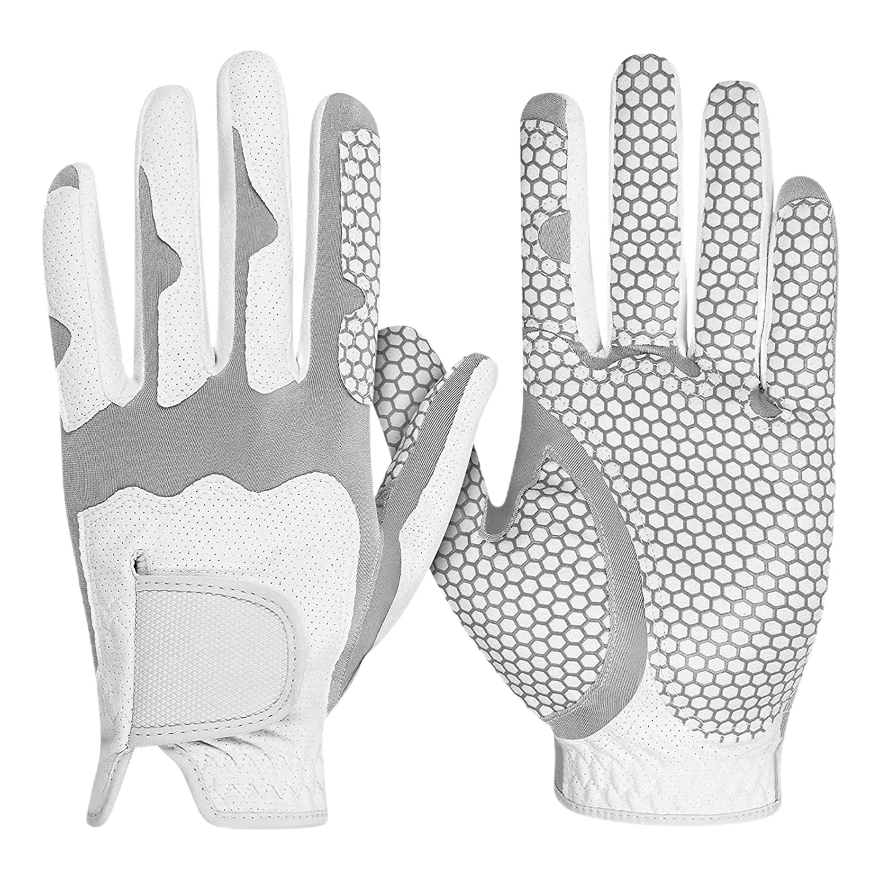 Sheepskin Stretch Lycra Left Hand Men'S Golf Glove 2