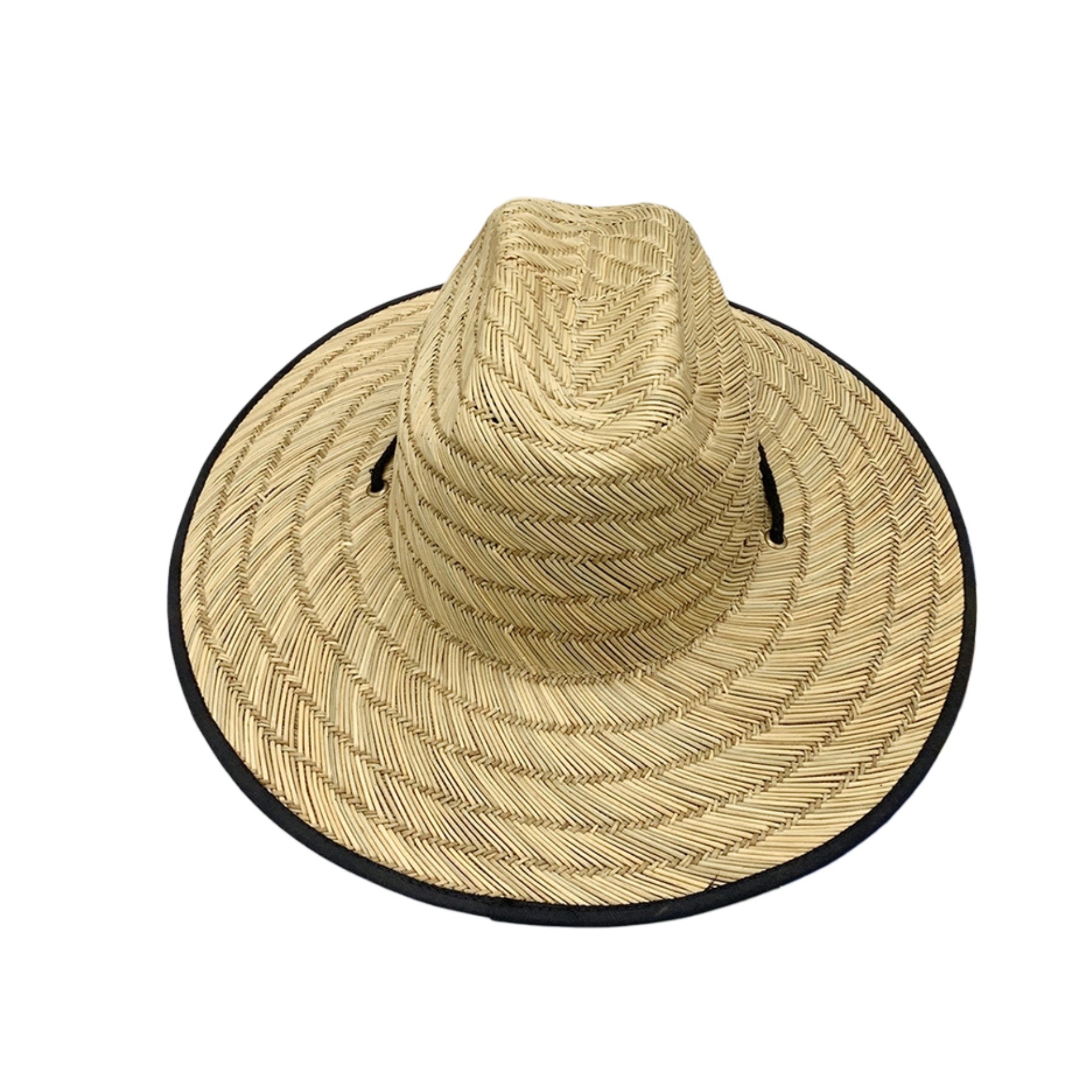 Custom Patch Straw Hat With Digital Underbrim 3