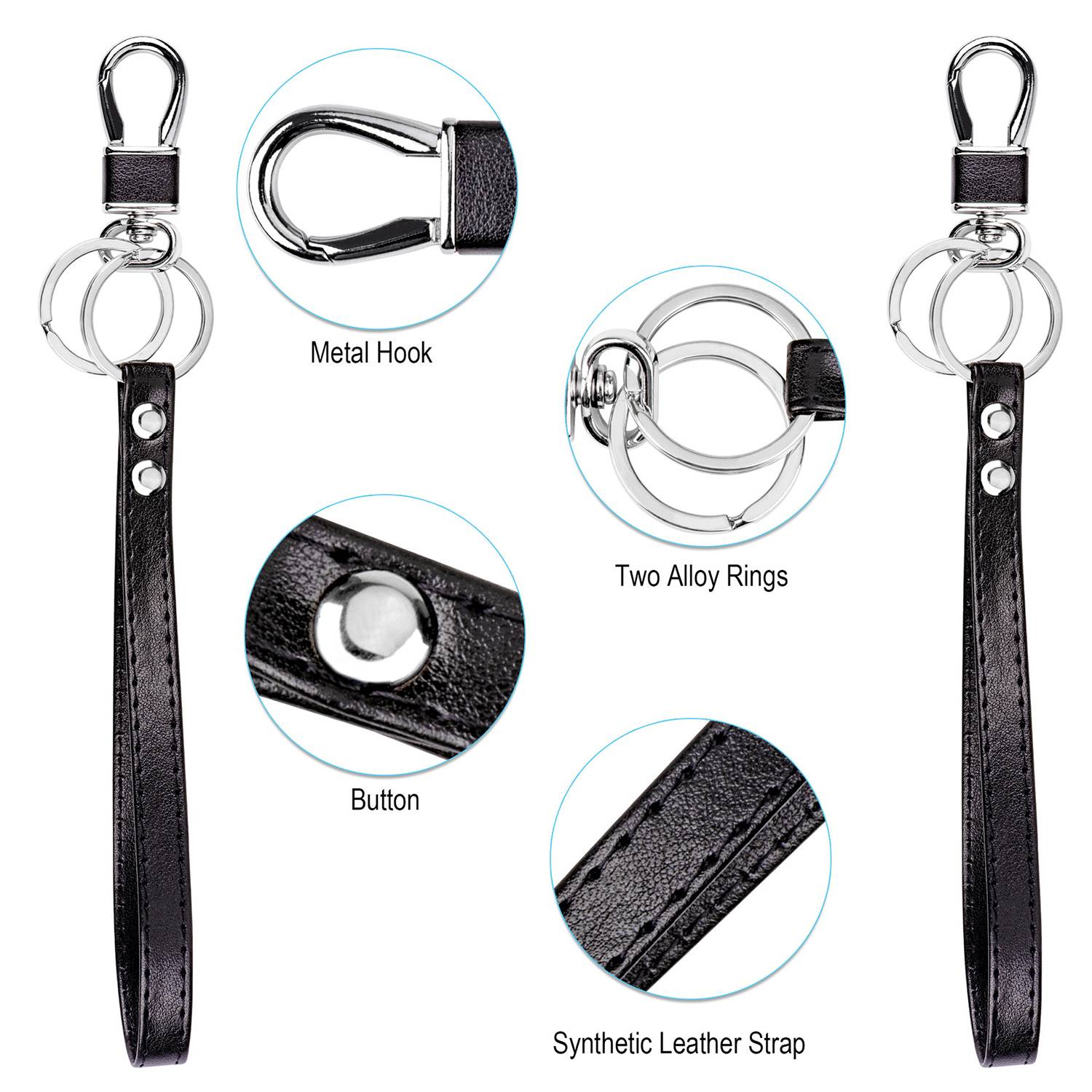 Leather Keychain 3