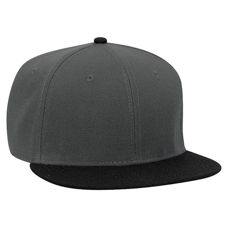 OTTO CAP® 6 Panel Mid Profile Snapback Hat 18