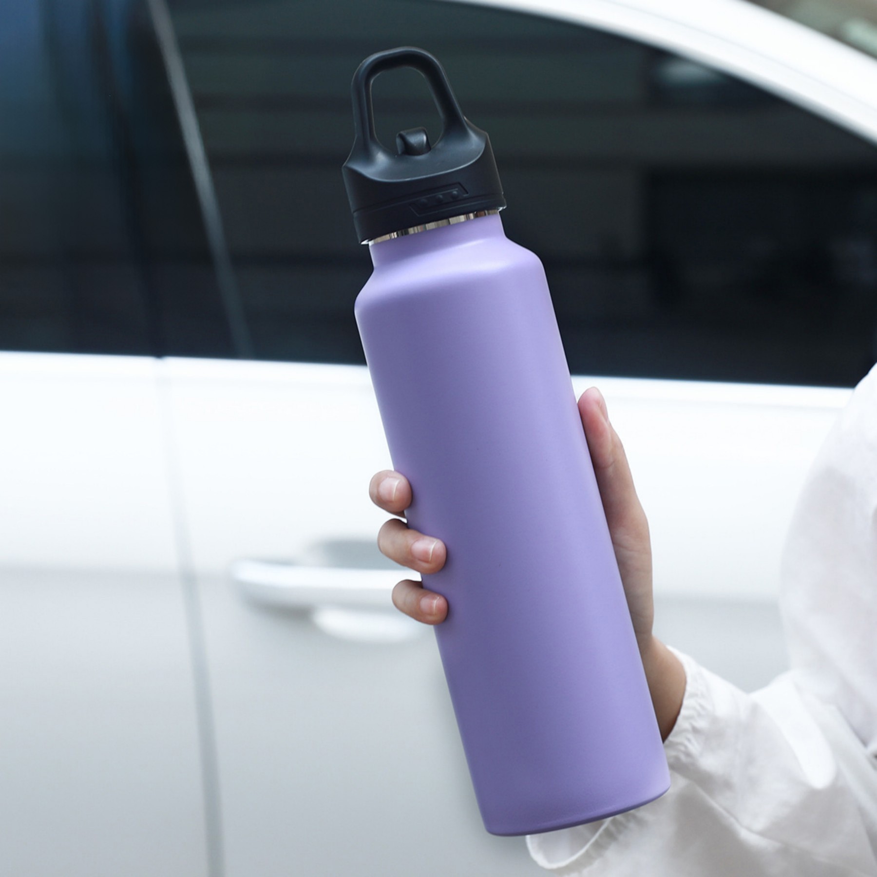 24Oz One-Handed Lid-Opening Cup 9