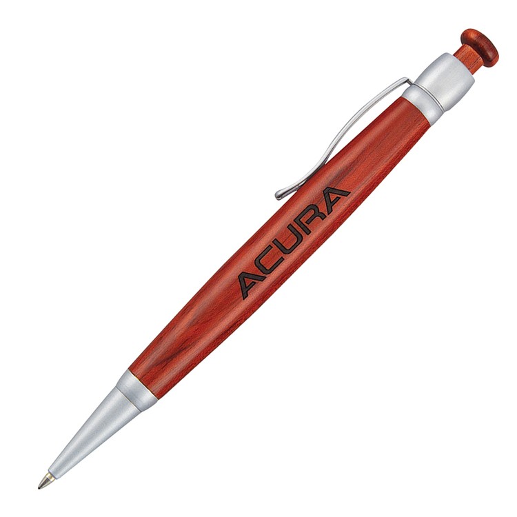 Ava II Wood Click Action Ballpoint 2