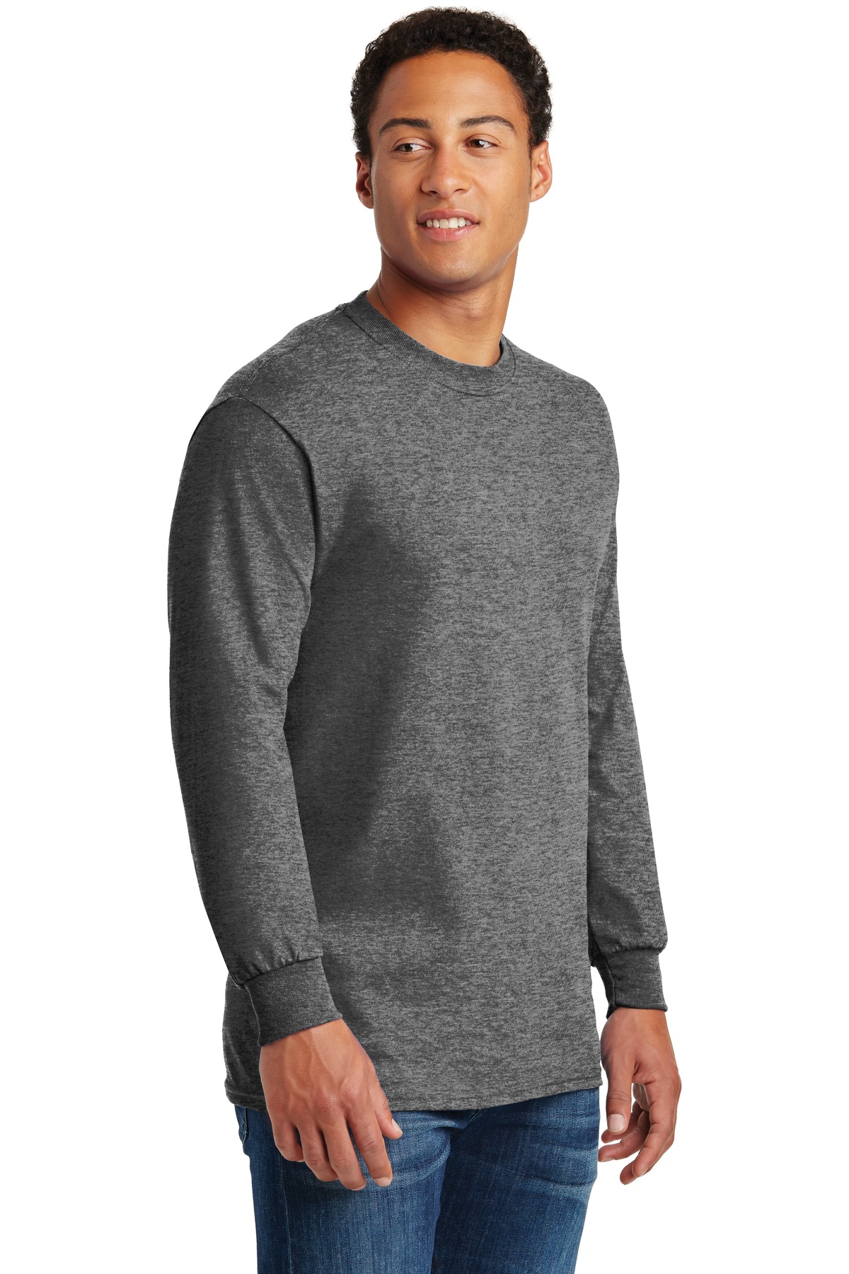 Gildan - Heavy Cotton 100% Cotton Long Sleeve T-Shirt. 5400 18