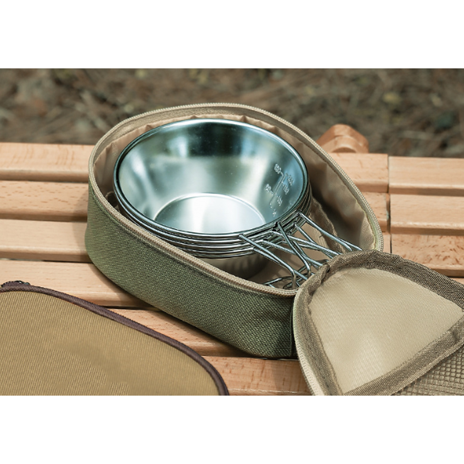Shera Cup Storage Bag Large Capacity Camping Tote 3