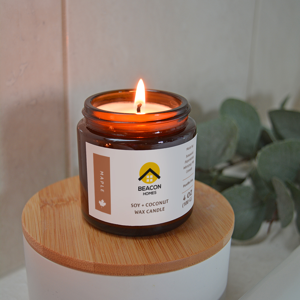 4 oz Hand-Poured Maple Candles 2