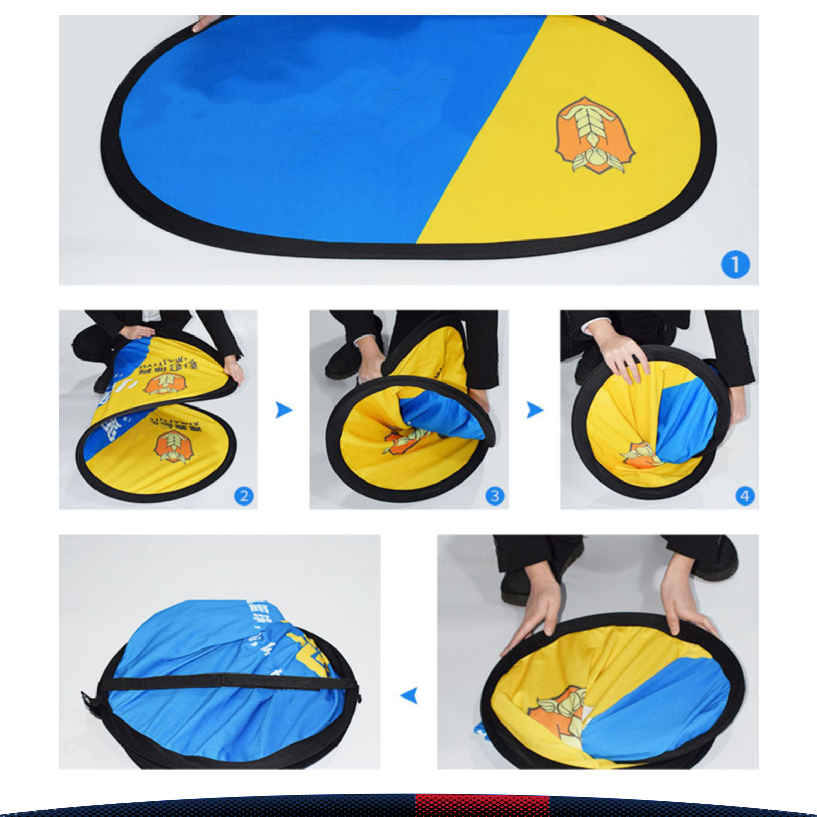 Kalok Oval Pop Up Banner Stand 2
