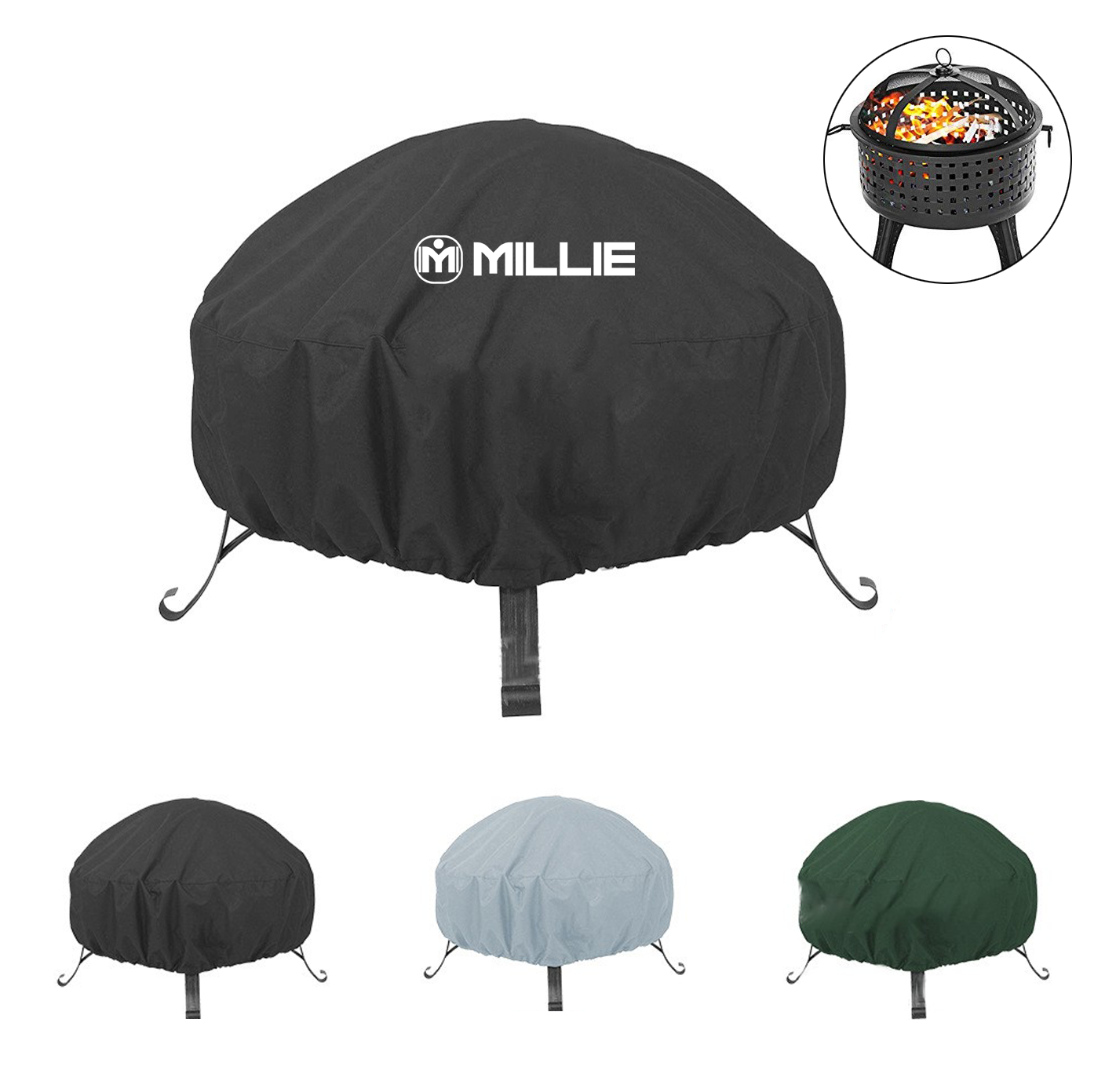 Porch Shield Fire Pit Cover 2