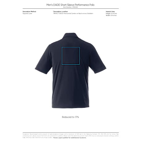 Men's DADE Short Sleeve Polo 50