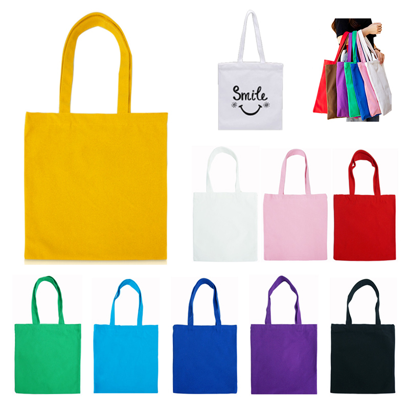 Canvas Bag With Handles, custom tote bag with logo imprint 2