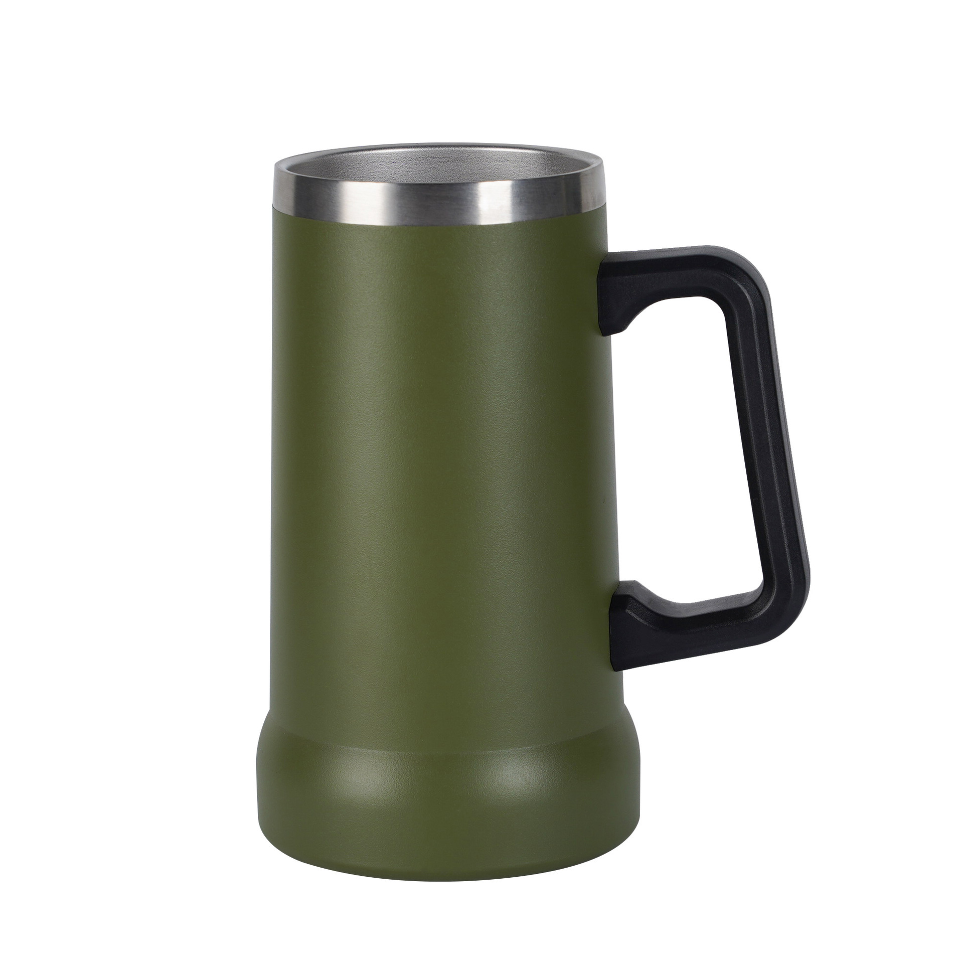 24 oz Stainless Steel Insulated Big Grip Beer Stein Mug 10