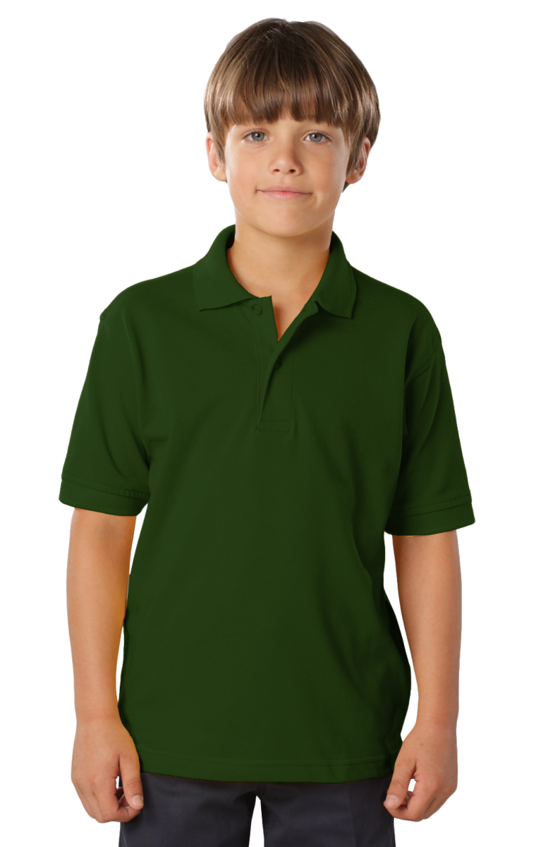 Youth Soft Touch Pique Polo 19