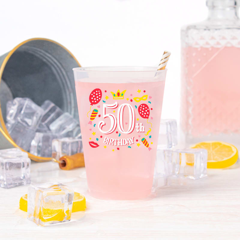 12oz Custom Frosted Cups 11