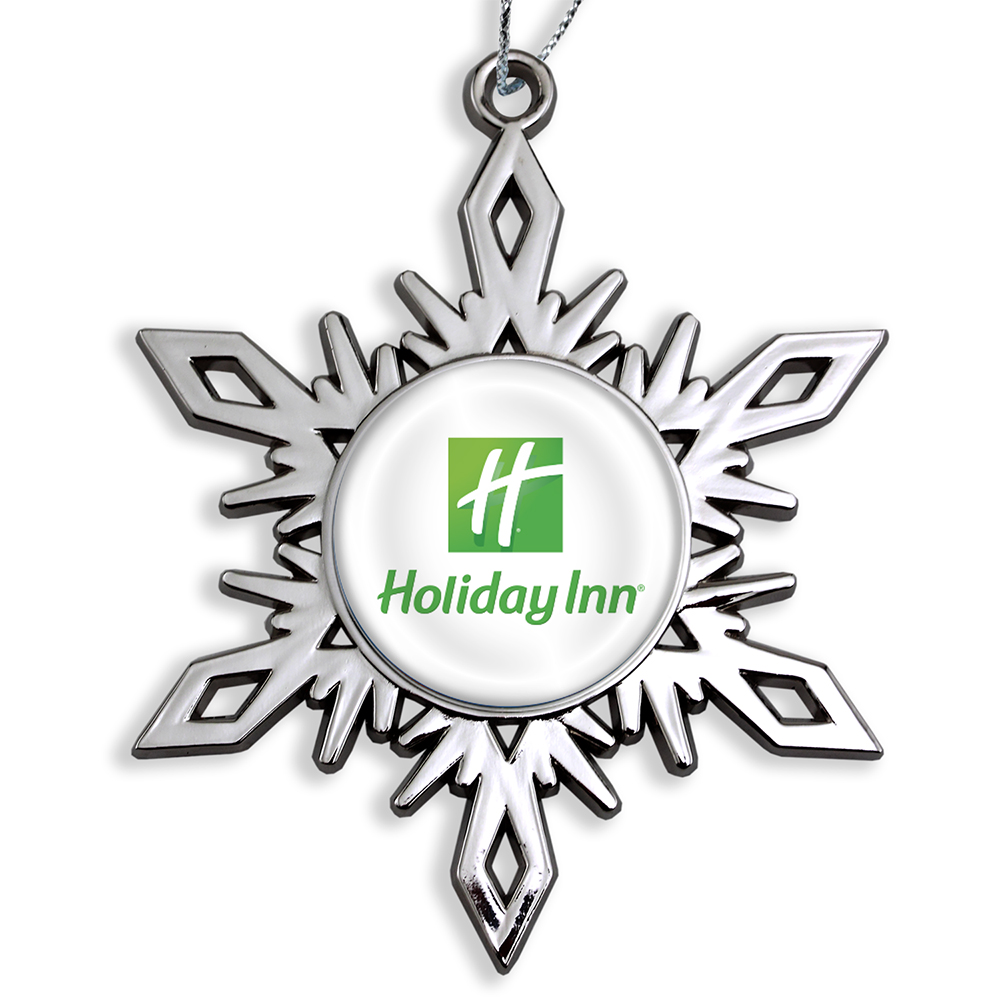 Nickel Snowflake Holiday Ornament 1