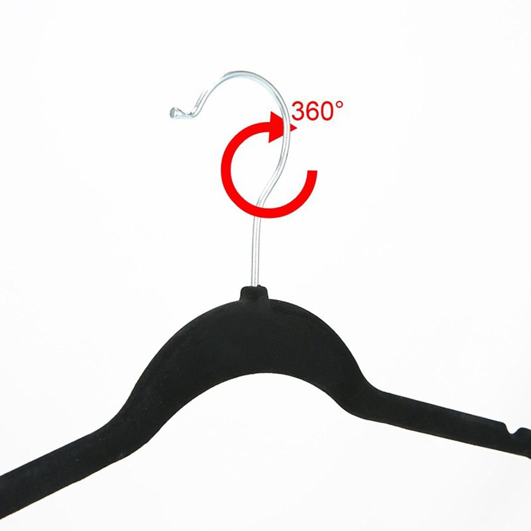 Black Velvet Hangers 3