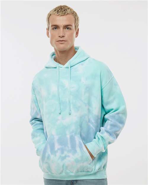 Unisex Tie-Dyed Hooded Sweatshirt - 8777 55