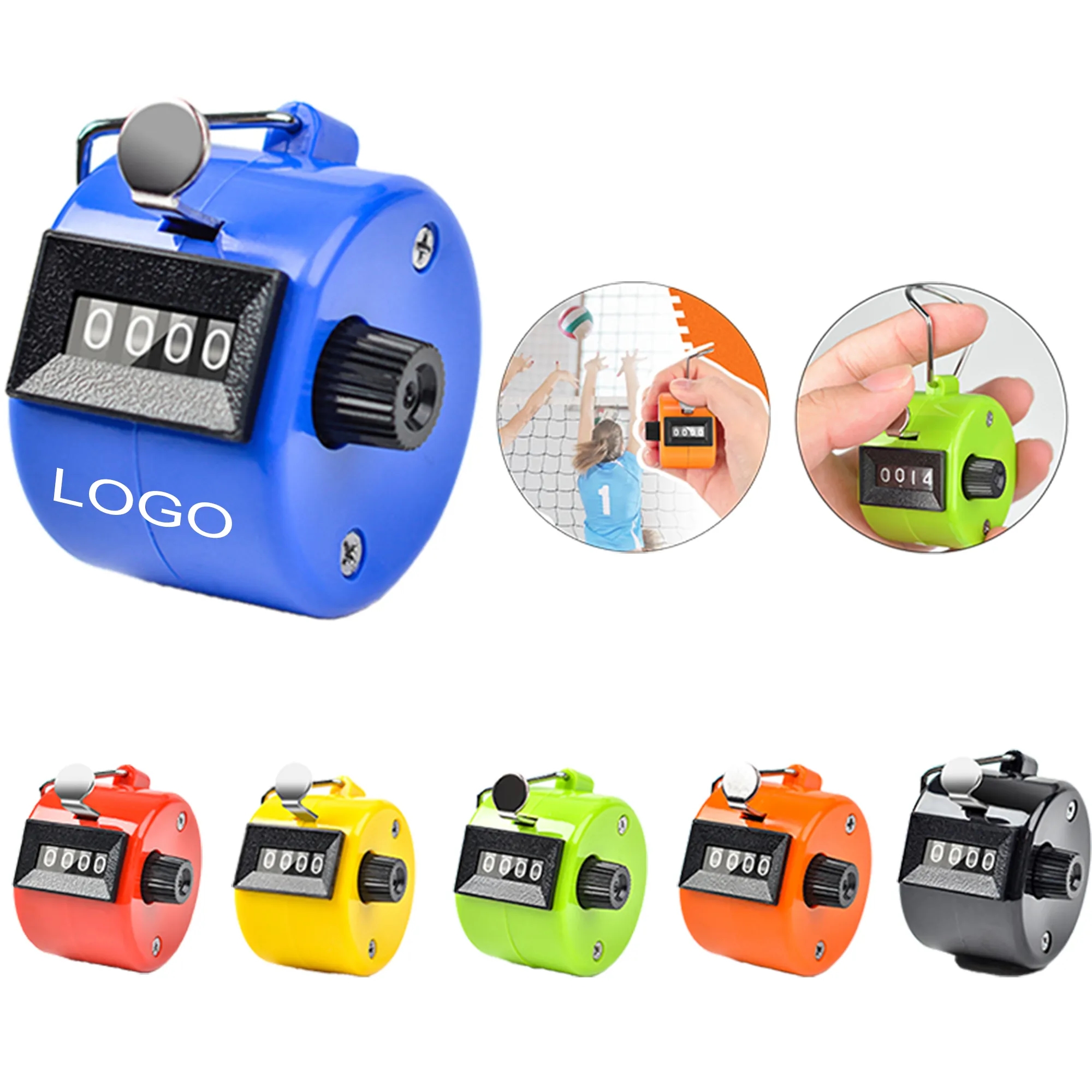 Colorful 4-Digit Handheld Counter 5