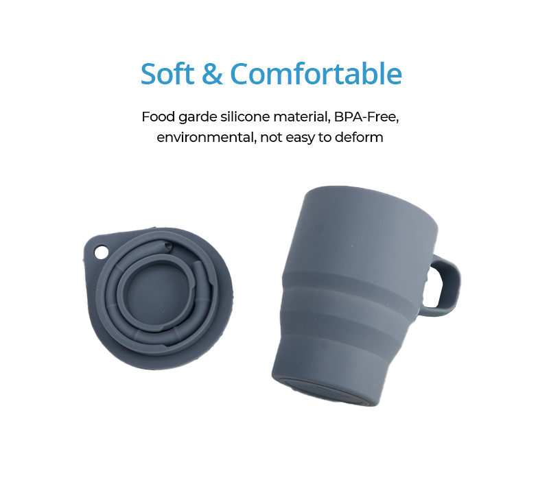 Collapsible Silicone Mug 10