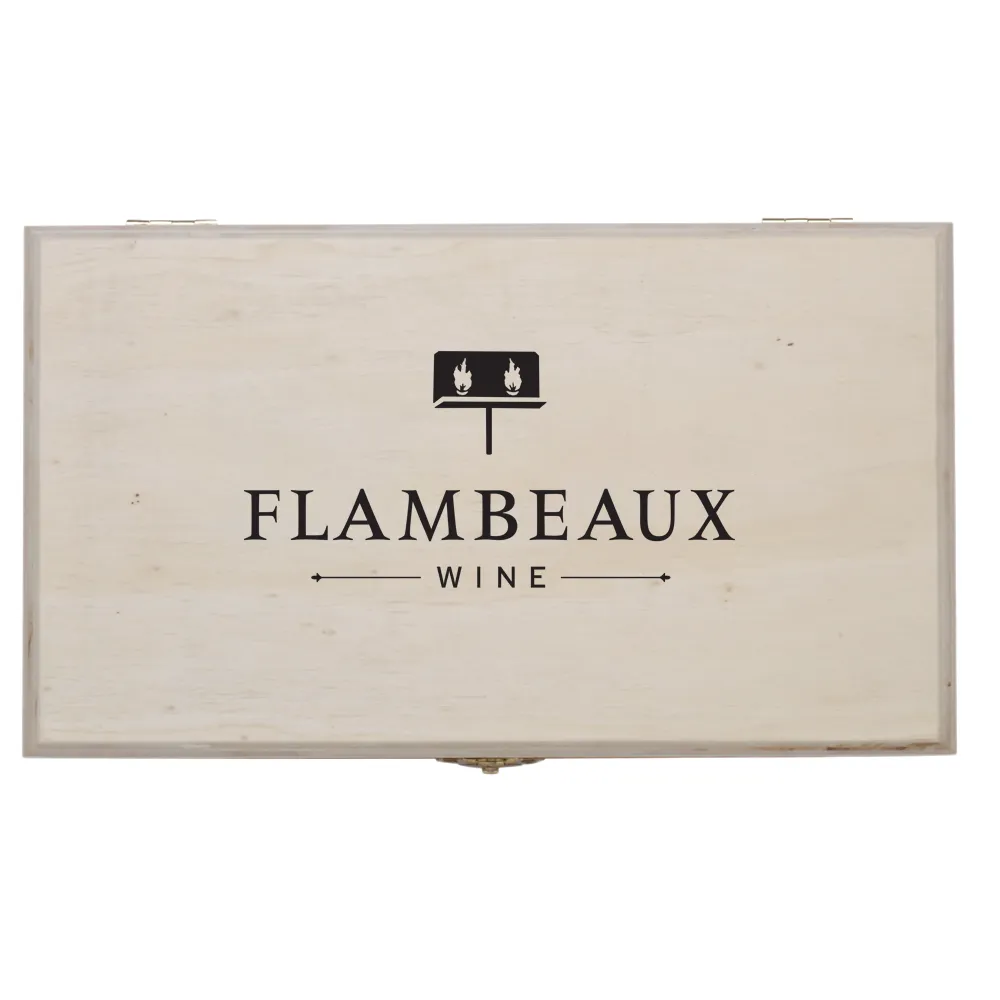 Oyster Knife & Shucker Tool Set in Pinewood Gift Box 12