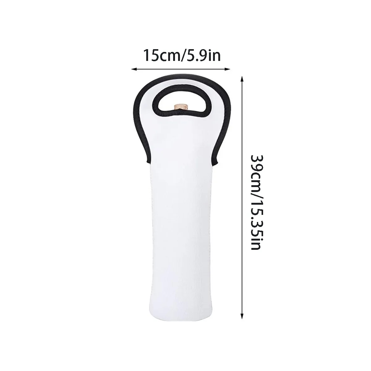 Neoprene Single Wine Bottle Holder Cooler Tote Bag 4