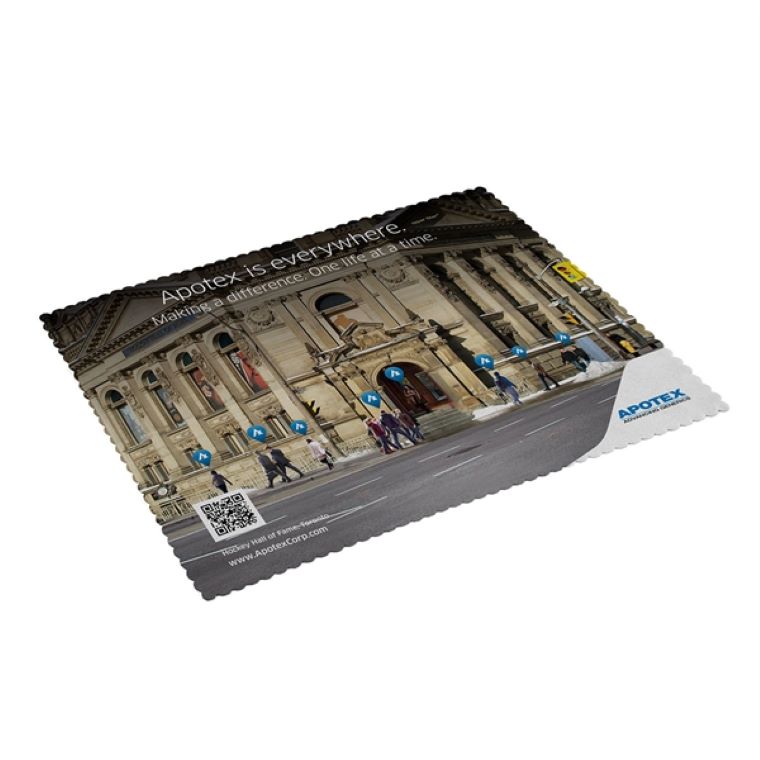 Full-Color Ultra Opper Fiber® Microfiber Cleaning Cloth (5"x7")